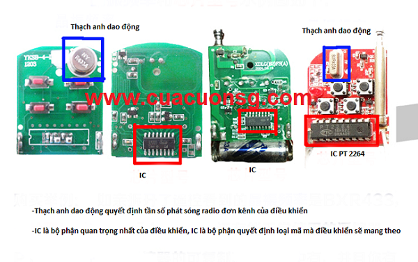 Mạch điều khiển cửa cuốn