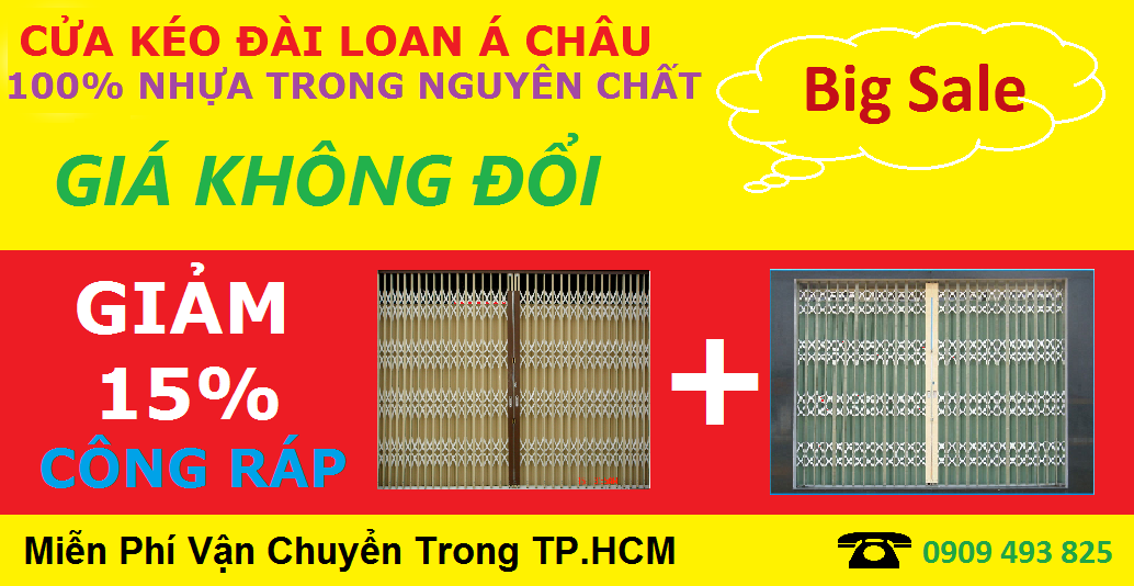 cua keo dai loan khuyen mai