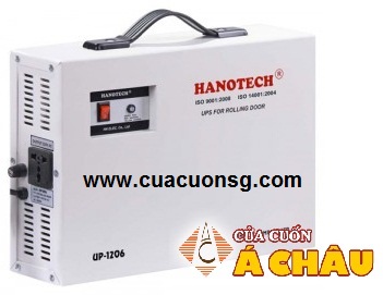 Bình lưu điện cửa cuốn Hanotech