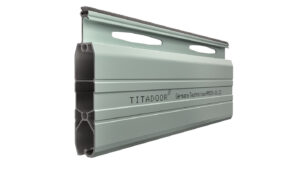 Cửa Cuốn Đức Khe Thoáng Titadoor PM503, Móc dày 1.05mm, Chân chịu lực dày 1.05mm