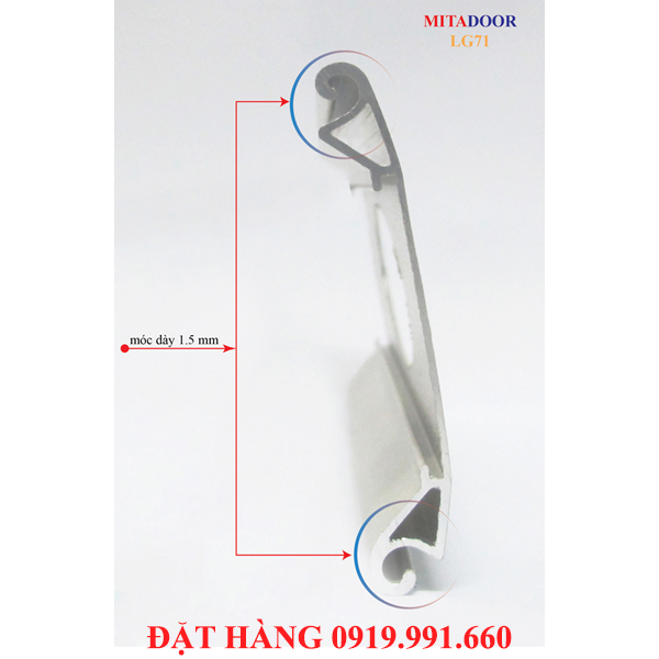 Cửa Cuốn Đức Mitadoor LG71 2 cửa cuốn đức mitadoor LG71 siêu thoáng
