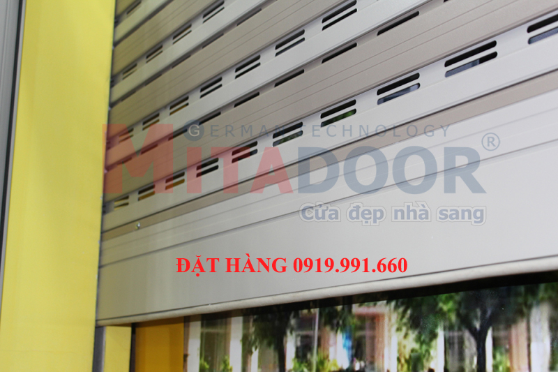 Cửa cuốn Mitadoor MIX 76A công nghệ đức thực tế