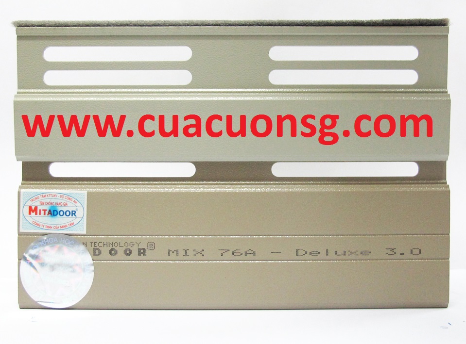 cửa cuốn Mitadoor nan kép