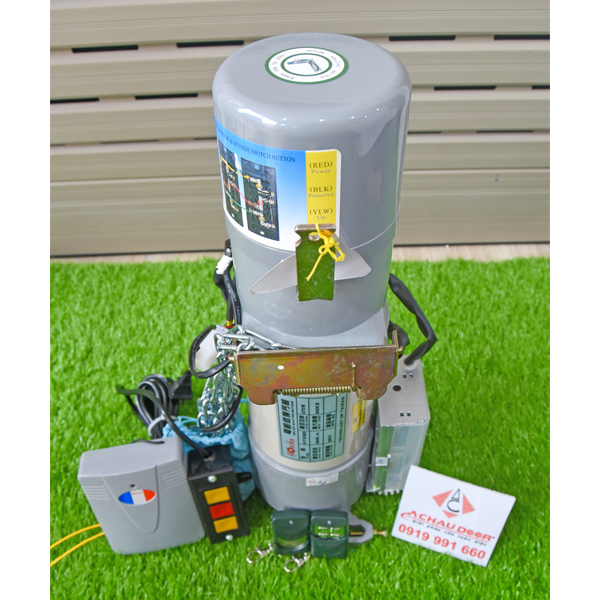 Motor cửa cuốn Hoyhoka 600kg thực tế