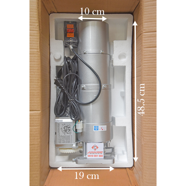 Motor cửa cuốn JG 300kg 5 Hộp Motor cửa cuốn JG 300kg nhập khẩu thực tế