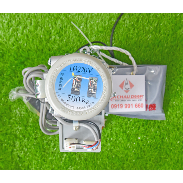 Motor cửa cuốn Đài Loan YH 500kg 14 Mặt trên Motor cửa cuốn YH 500kg nhập khẩu