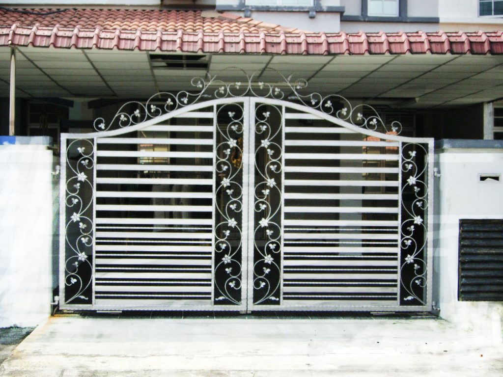 Cổng sắt 2 cánh 10