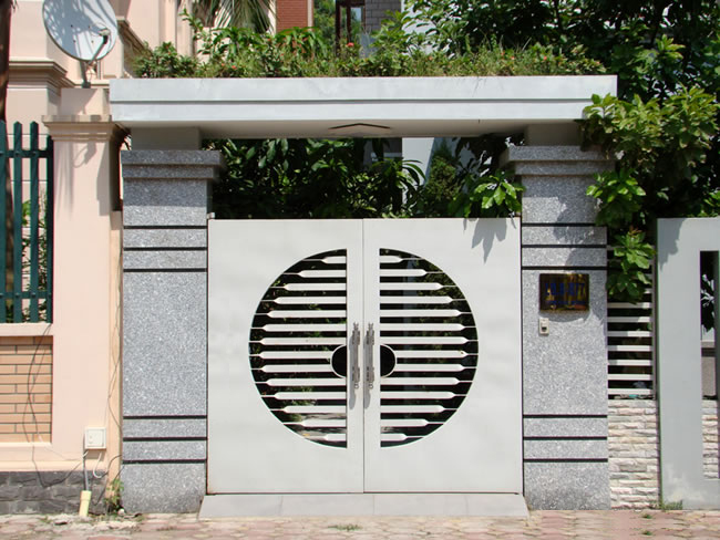 299+ Mẫu Cổng Sắt Đẹp 2024 26 mẫu cửa cổng 2 cánh