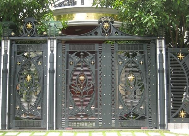 299+ Mẫu Cổng Sắt Đẹp 2024 51 cửa rào đẹp 2 cánh