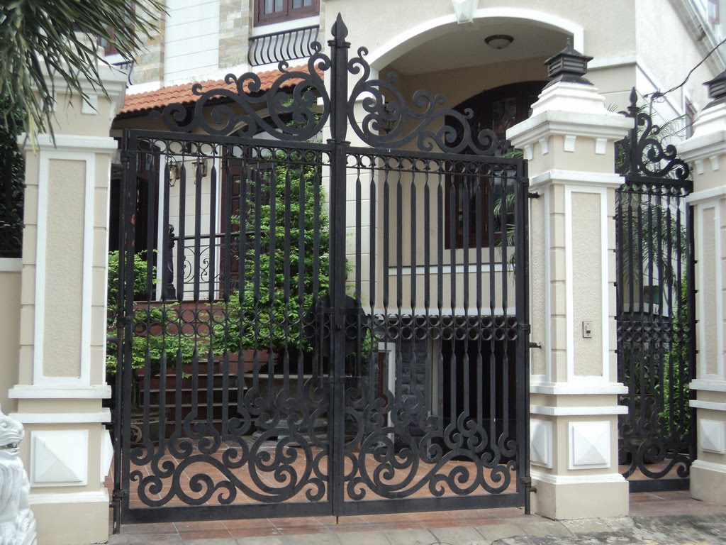 giá cổng sắt mỹ thuật