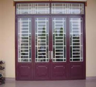 Cửa sắt vân gỗ 4 Cửa sắt vân gỗ