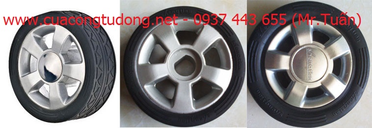 Bánh xe cổng xếp