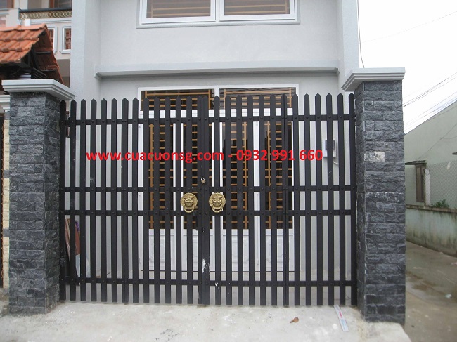 299+ Mẫu Cổng Sắt Đẹp 2024 8 mẫu cổng sắt hộp đẹp