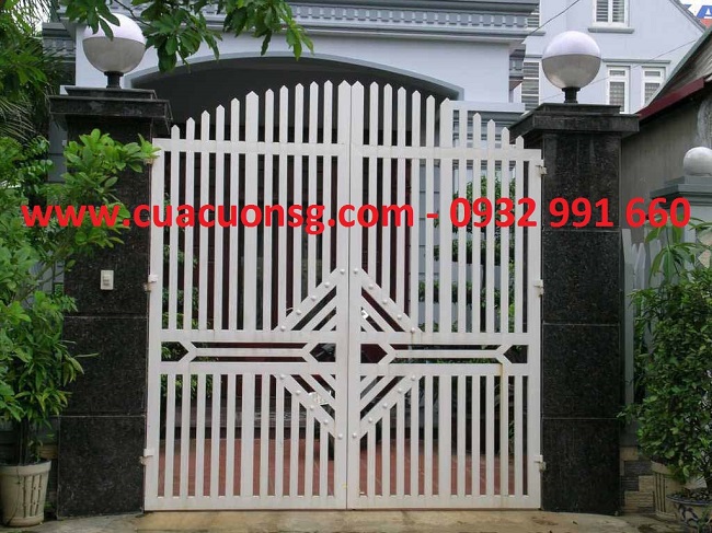 299+ Mẫu Cổng Sắt Đẹp 2024 9 mẫu hàng rào sắt hộp đẹp