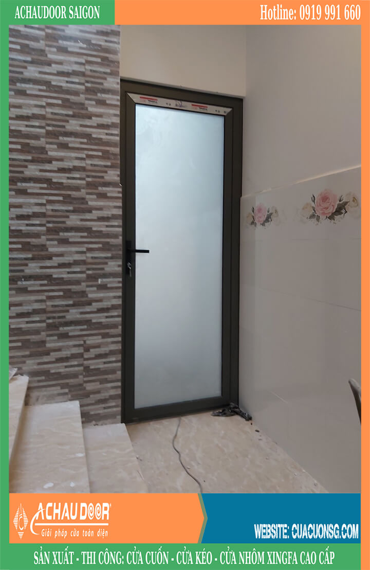 mẫu cửa nhôm xingfa 1 cánh