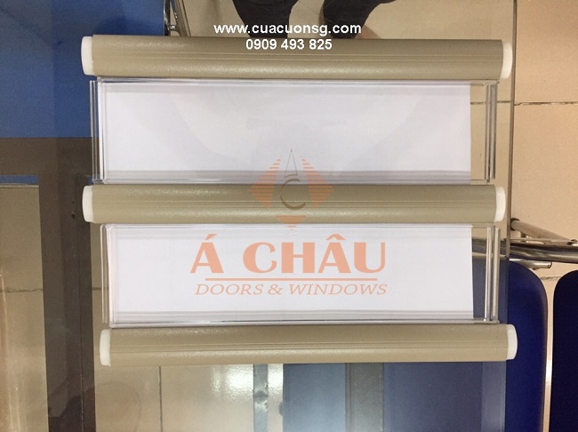 Cửa cuốn trong suốt Titadoor chất lượng tốt, giá rẻ 11 Mẫu cửa cuốn trong suốt Titadoor