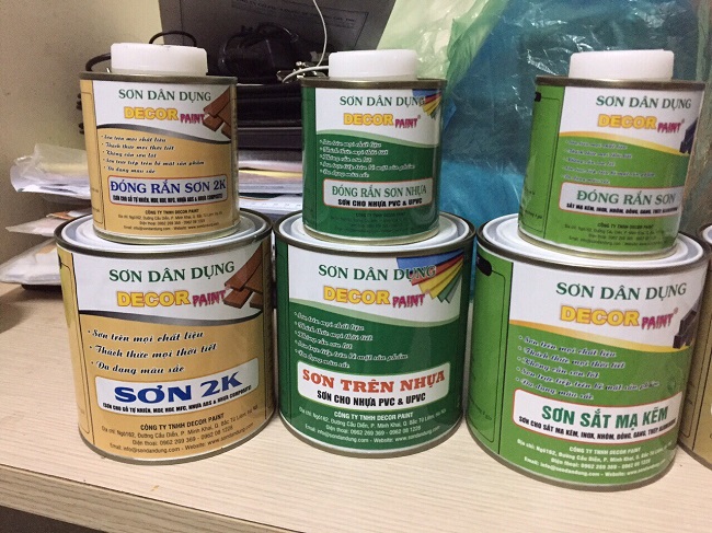 Sơn Decor Paint – Sơn kim loại chất lượng tốt