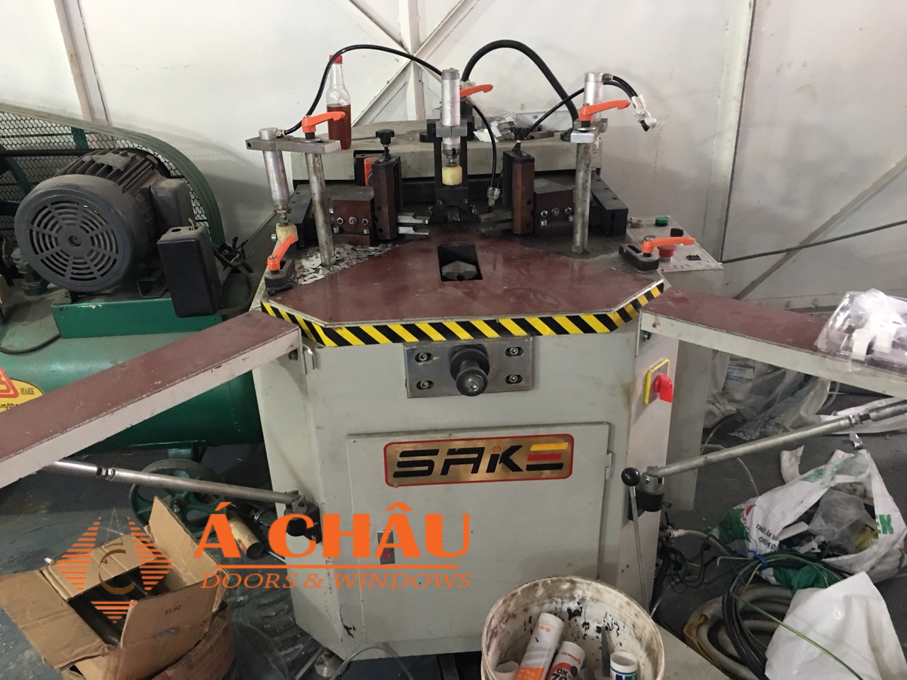 máy làm nhôm Xingfa với dây chuyền và công nghệ hiện đại