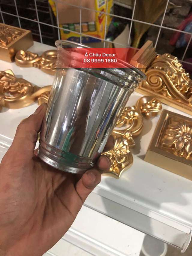 công nghệ sơn mạ vàng Decor Paint