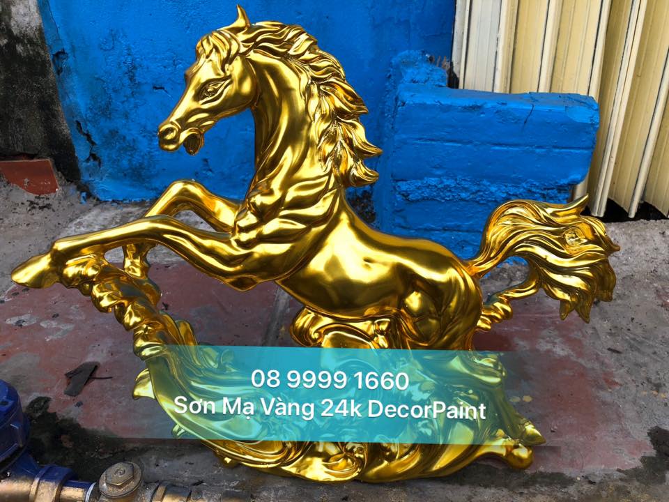 sơn mạ vàng 24k