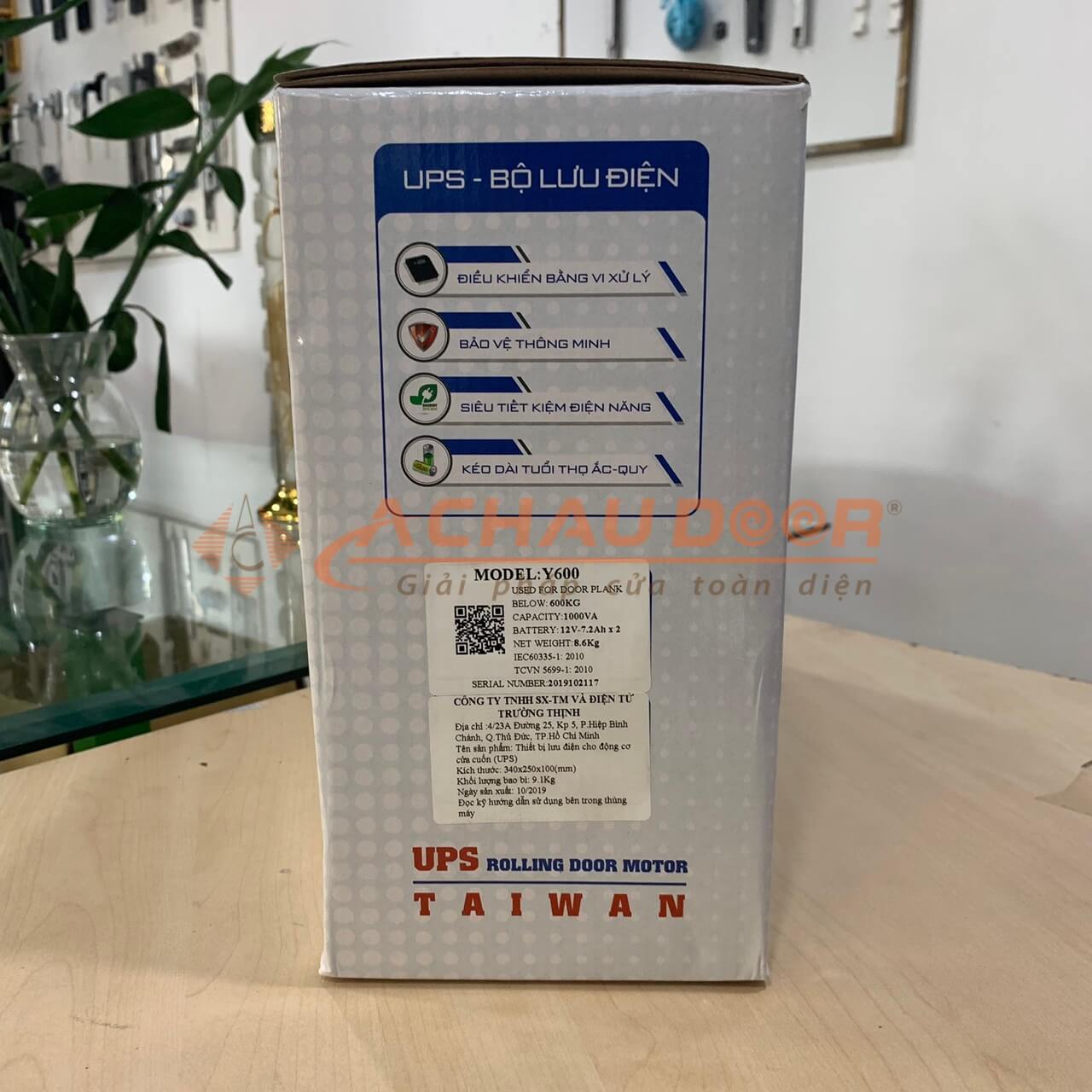 Bình Lưu Điện Cửa Cuốn YH POWER Y600 4 bình trữ điện cửa cuốn YH POWER Y600