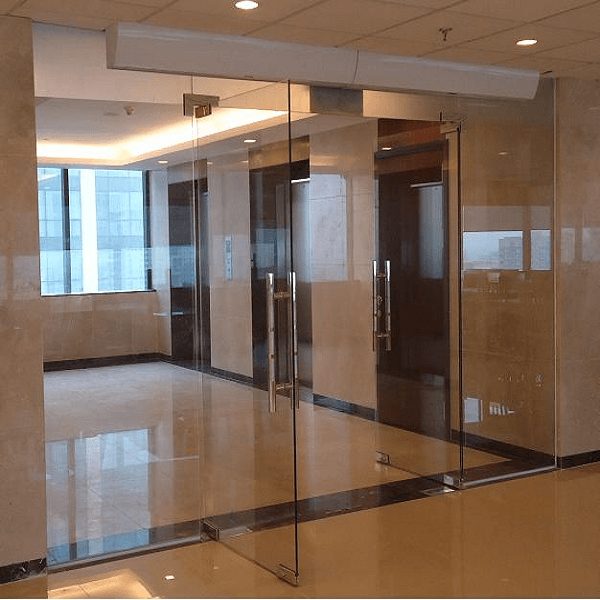 mẫu cửa kính dành cho sảnh chờ