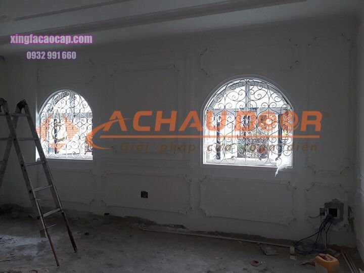 10 mẫu cửa nhôm Xingfa uốn vòm đẹp và sang trọng 1 cửa nhôm xingfa uốn vòm