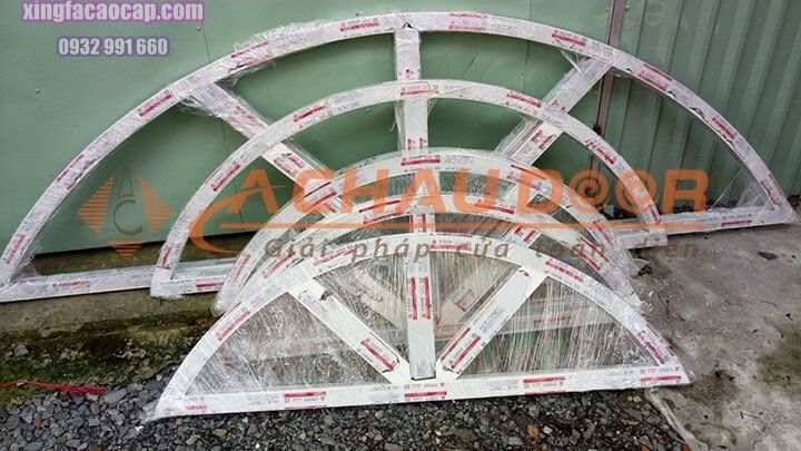 10 mẫu cửa nhôm Xingfa uốn vòm đẹp và sang trọng 9 mái uốn nhôm xingfa đẹp