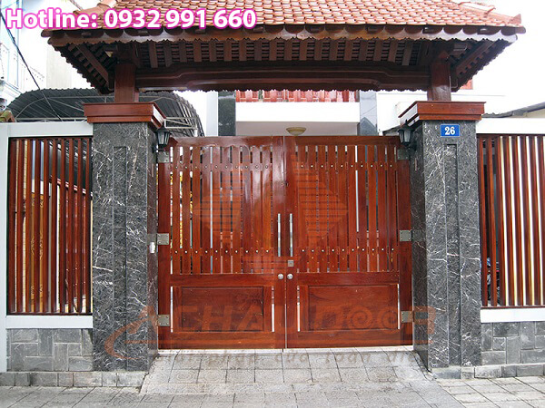 15+ Mẫu Trụ Cổng Đẹp Cho Nhà Mặt Phố Biệt Thự Sang Trọng