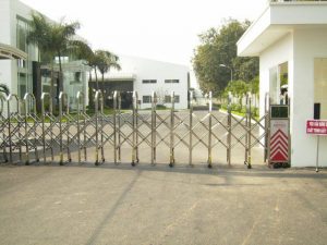 Motor cửa cổng xếp 2 ray Baisheng BS750