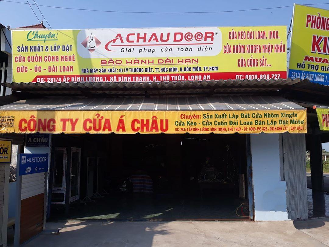 Cửa Cuốn Long An 1 showroom cua cuon a chau long an