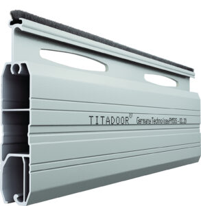 Cửa Cuốn Đức Khe Thoáng Titadoor PM50S, Móc dày 1.0mm, Chân chịu lực dày 1.0mm