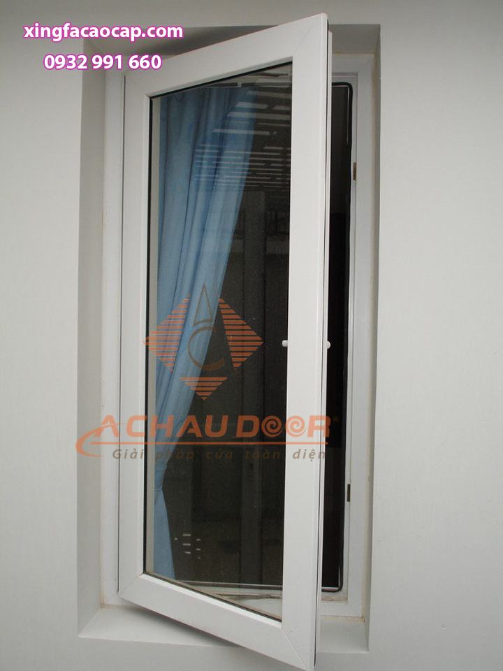 Cửa sổ mở quay 1 cánh nhôm Xingfa 1 cửa sổ mở quay 1 cánh nhôm Xingfa