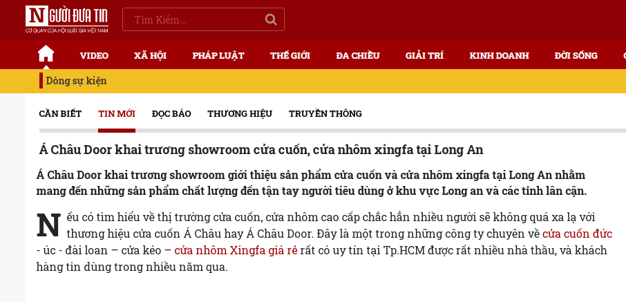 achaudoor tren bao nguoiduatin