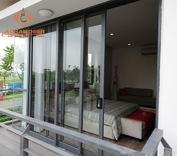 5 ưu điểm cửa kính cường lực khung nhôm 1 khung nhôm kính