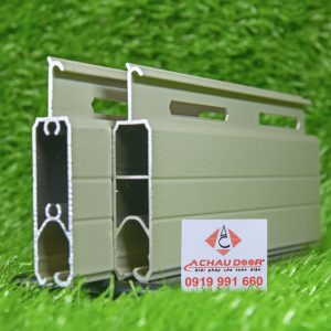 Cửa Cuốn Austdoor Aluroll A50 Nan Nhôm Dày 1.3mm – 1.4mm