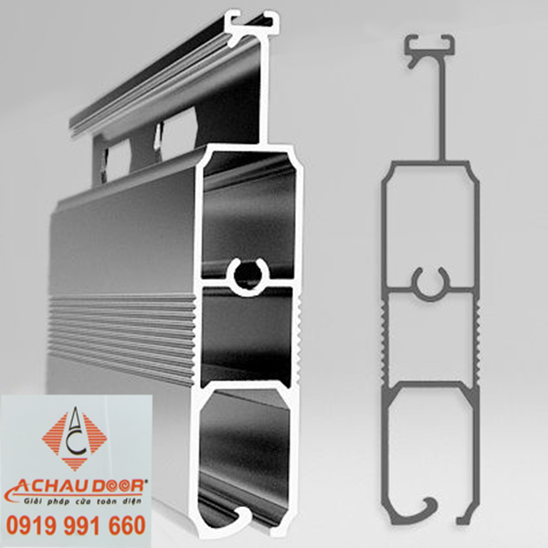 Cửa Cuốn Nan Nhôm Austdoor Combi S51i 2 Cửa Cuốn Nan Nhôm Austdoor Combi s51i giá tốt nhất