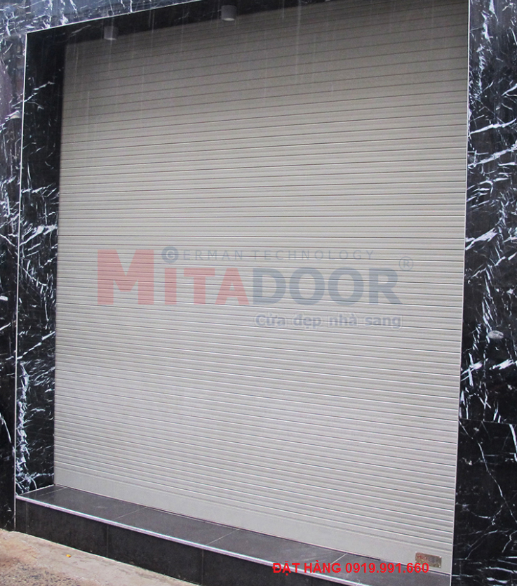 Cửa Cuốn Đức Khe Thoáng Mitadoor MT500R 4 cửa cuốn nhôm đức mitadoor mt 500r cao cấp