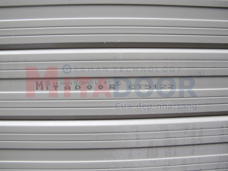Cửa Cuốn Đức Khe Thoáng Mitadoor MT500R 7 cửa cuốn nhôm đức mitadoor mt 500r cao cấp