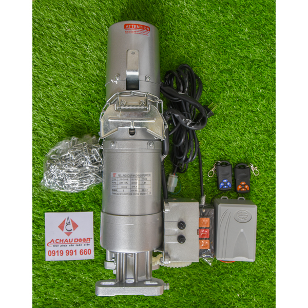 Motor cửa cuốn JG 1000k thực tếg