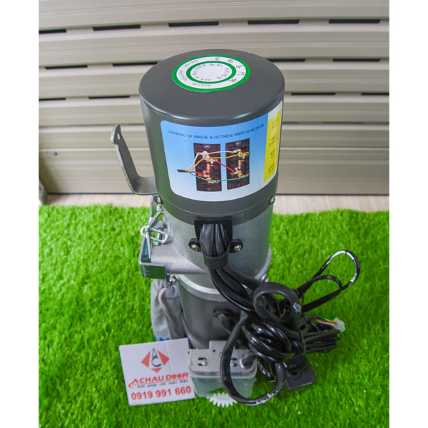 mặt trên Motor cửa cuốn mitecal 1000kg