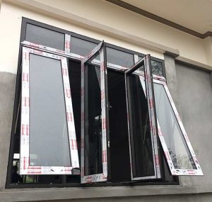 Cửa sổ bật 1 cánh nhôm XingfaWindow