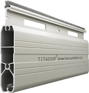 Cửa Cuốn Đức Khe Thoáng Titadoor PM2014SR, Móc dày 1.15mm, Chân chịu lực dày 1.2 – 1.6mm