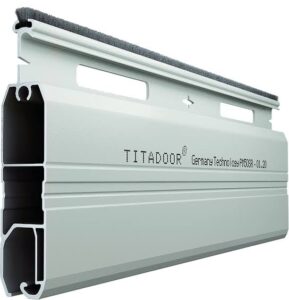 Cửa Cuốn Đức Khe Thoáng Titadoor PM2039S, Móc dày 1.40mm, Chân chịu lực dày 1.5 – 2.4mm