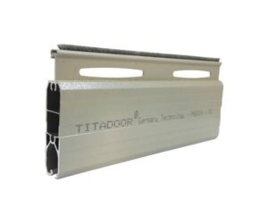 Cửa Cuốn Đức Khe Thoáng Titadoor PM52SR, Móc dày 1.05mm, Chân chịu lực dày 1.0mm – TL 10,9kg/m2