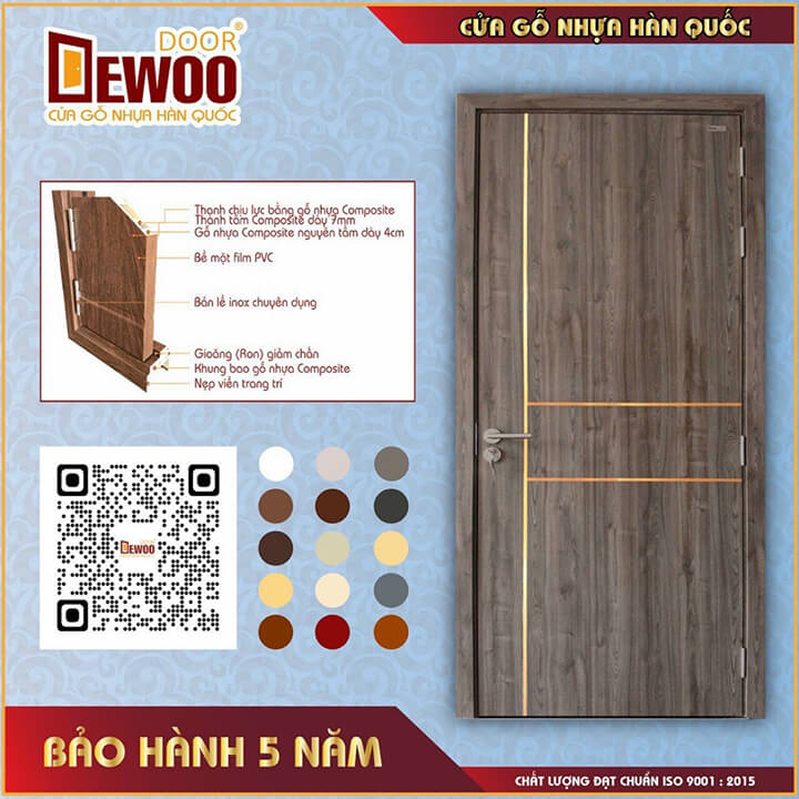 đánh giá ưu nhược điểm cửa nhựa composite