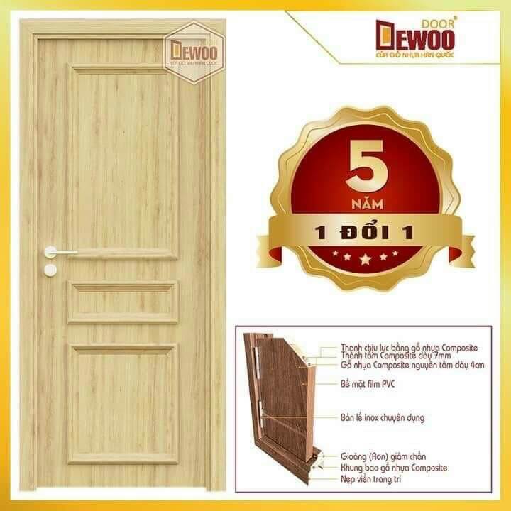 cửa nhựa composite chống nước tuyệt đối