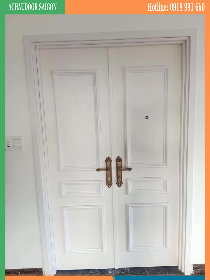 cửa nhựa composite mùa trắng