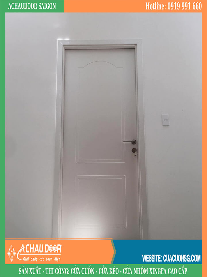 cửa nhựa composite mùa trắng