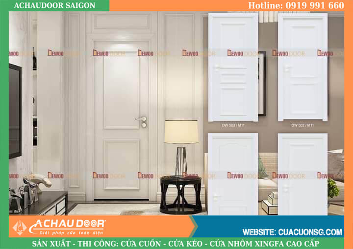 cửa nhựa composite mùa trắng đẹp nhất 2022